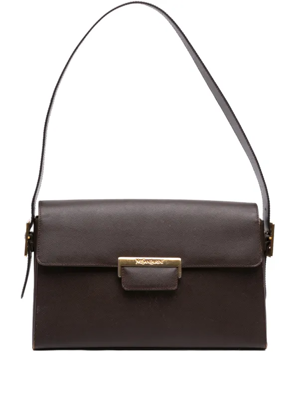 Saint Laurent Pre-Owned 20th Century レザーショルダーバッグ