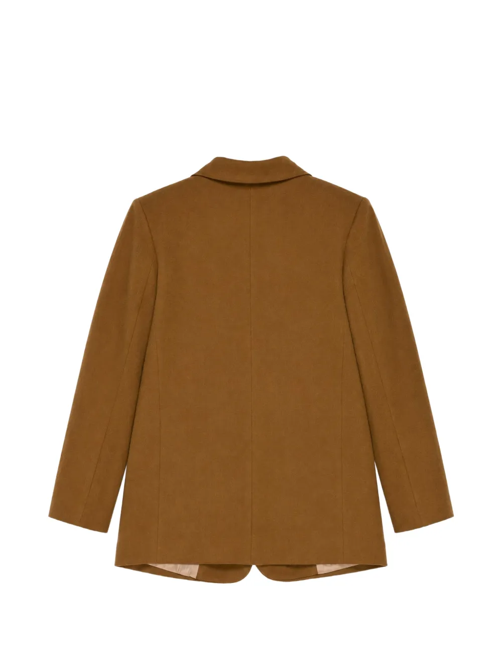 Miss Grant Kids Blazer met enkele rij knopen en gekerfde revers Bruin