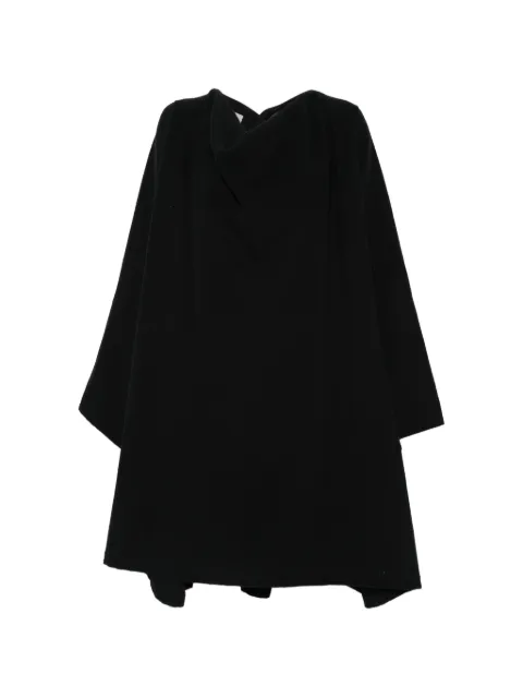 Yohji Yamamoto Pre-Owned 1990s draped button-up coat