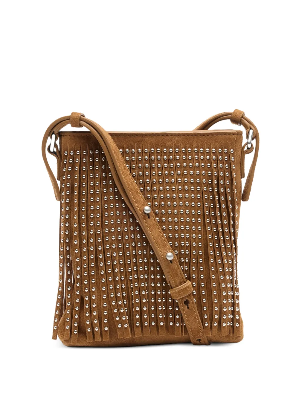 Ash Rubina Fringes shoulder bag - Brown