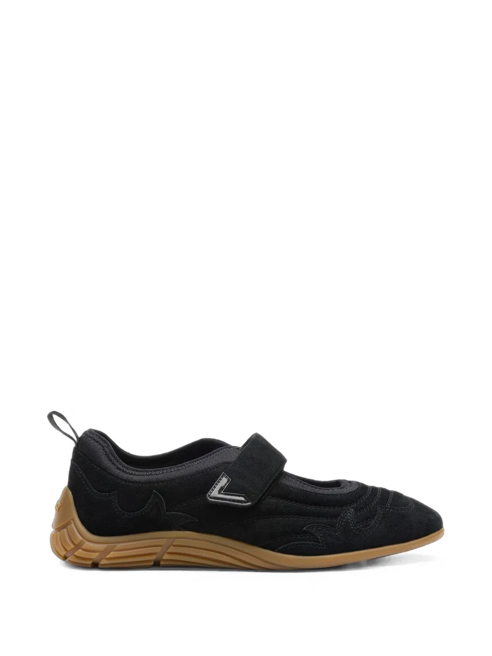 Ash Magda Touch-strap Sneakers In Black