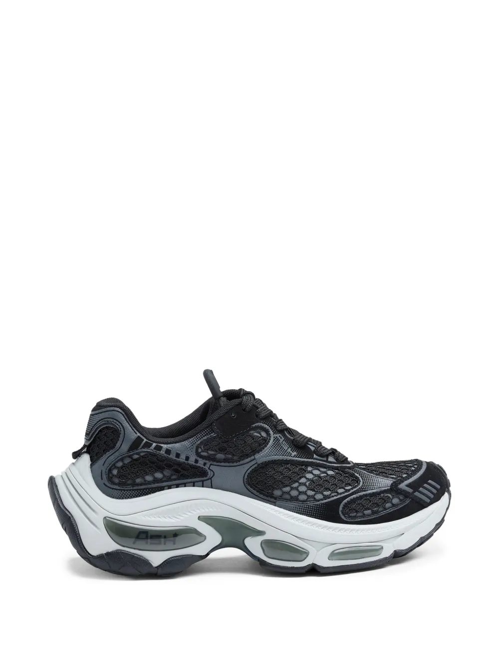 Ash Dragon Sneakers mit Mesh-Einsatz - Schwarz