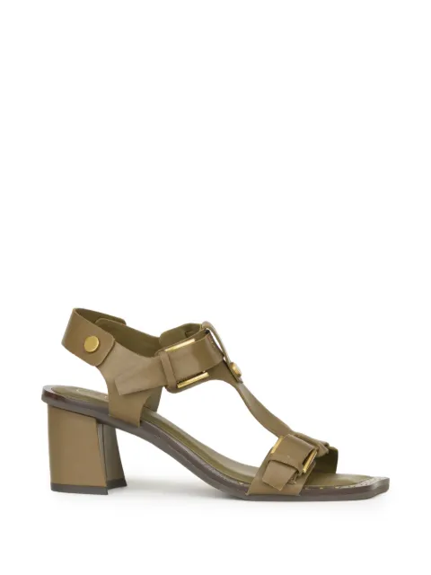 Ash Criss buckle-detail calf leather sandals