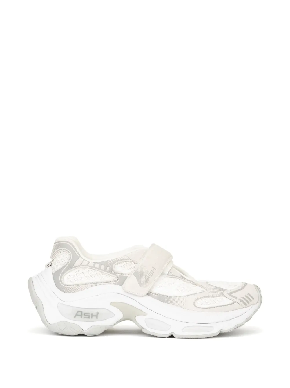 Ash Drake Sneakers mit Klettverschluss - Weiß