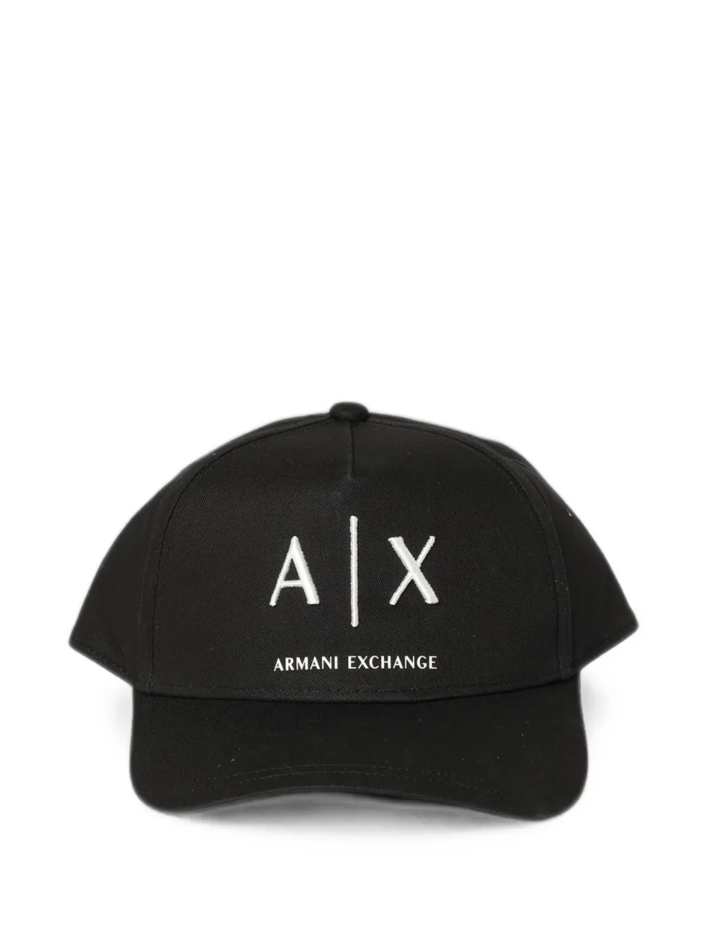 Armani Exchange logo-embroidered baseball cap