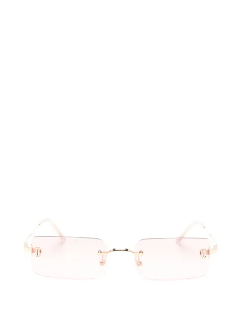 Cartier Eyewear rectangle-frame sunglasses