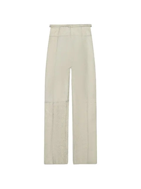 Diesel pantalones de piel