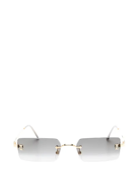 Cartier Eyewear C de Cartier rectangle-frame sunglasses