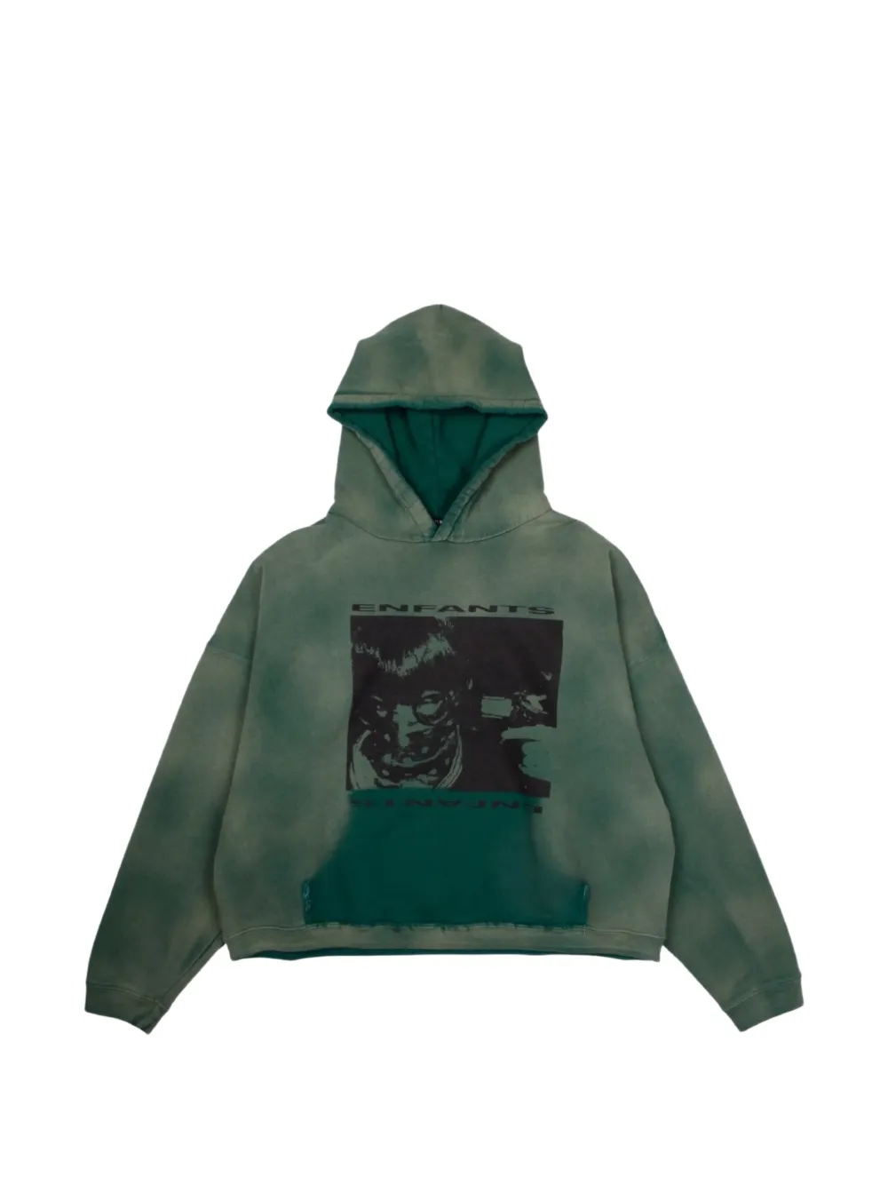 Enfants Riches Déprimés graphic-print faded hoodie