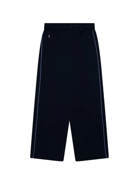 Marni pantalones de lana con diseño retorcido