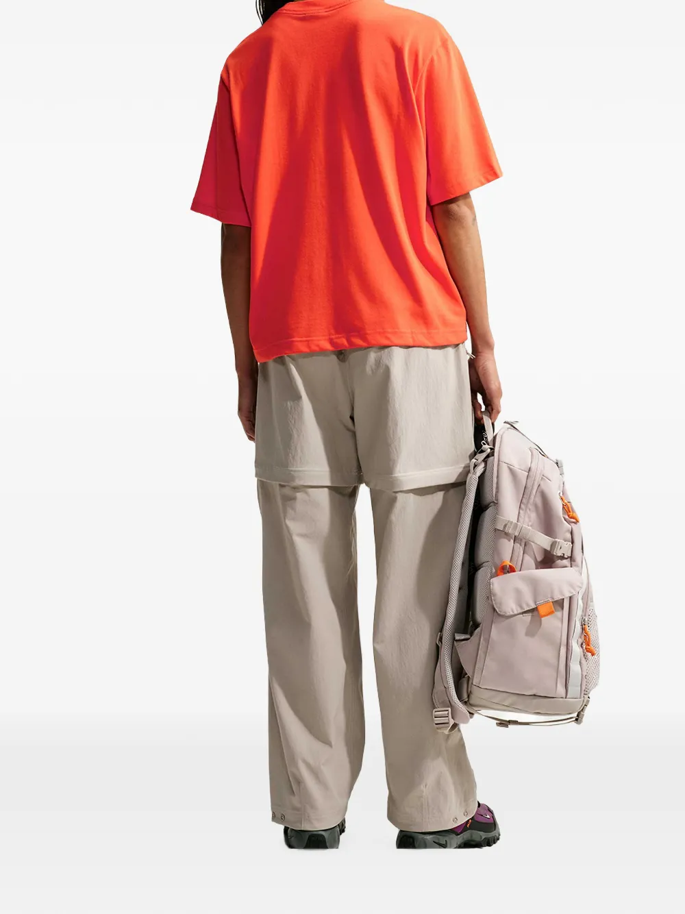 Nike ACG Dri-FIT graphic-print T-shirt Oranje