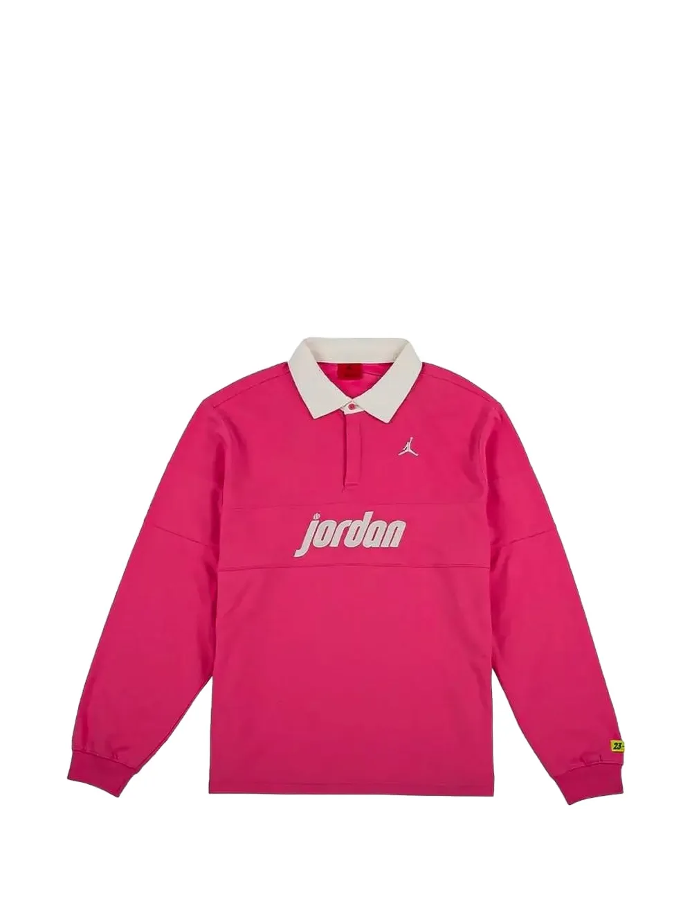 Jordan Brooklyn long-sleeve polo shirt - Rosa
