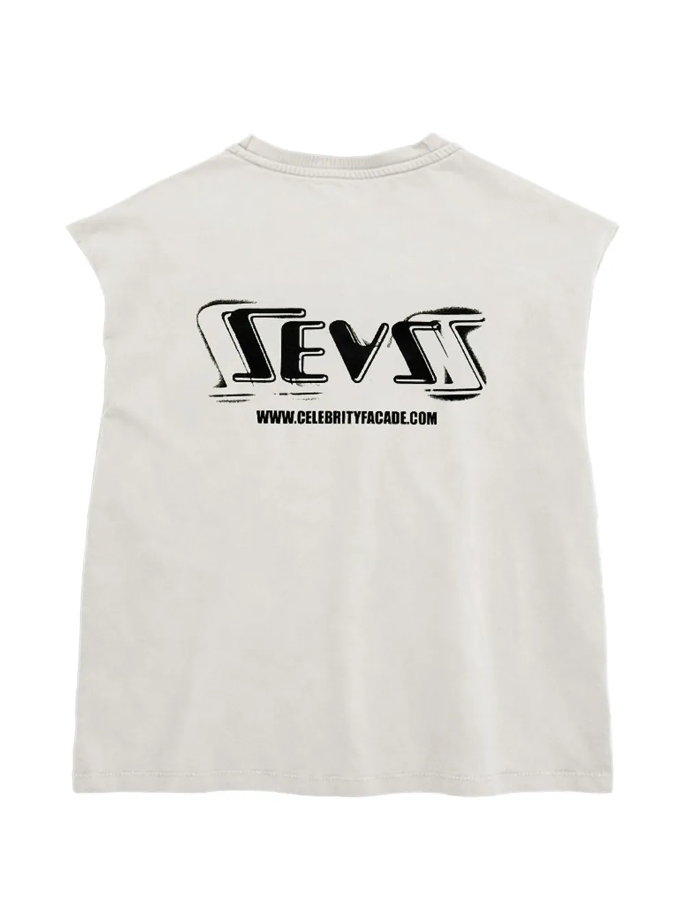 Triple Sevens Weezy tanktop met grafische print Wit
