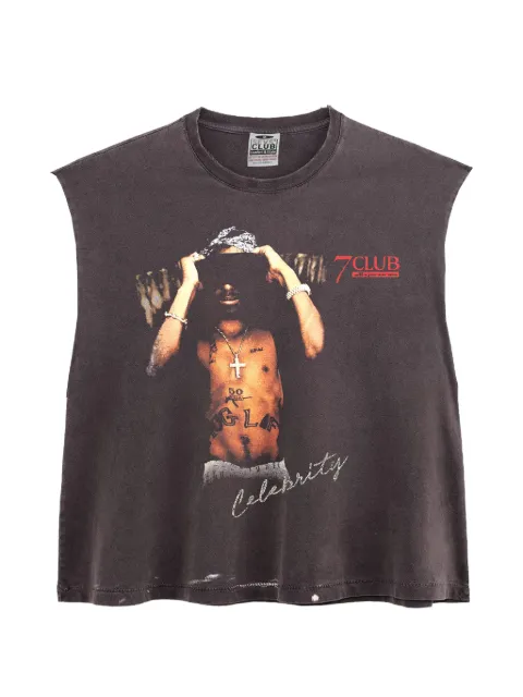 Triple Sevens graphic-print tank top