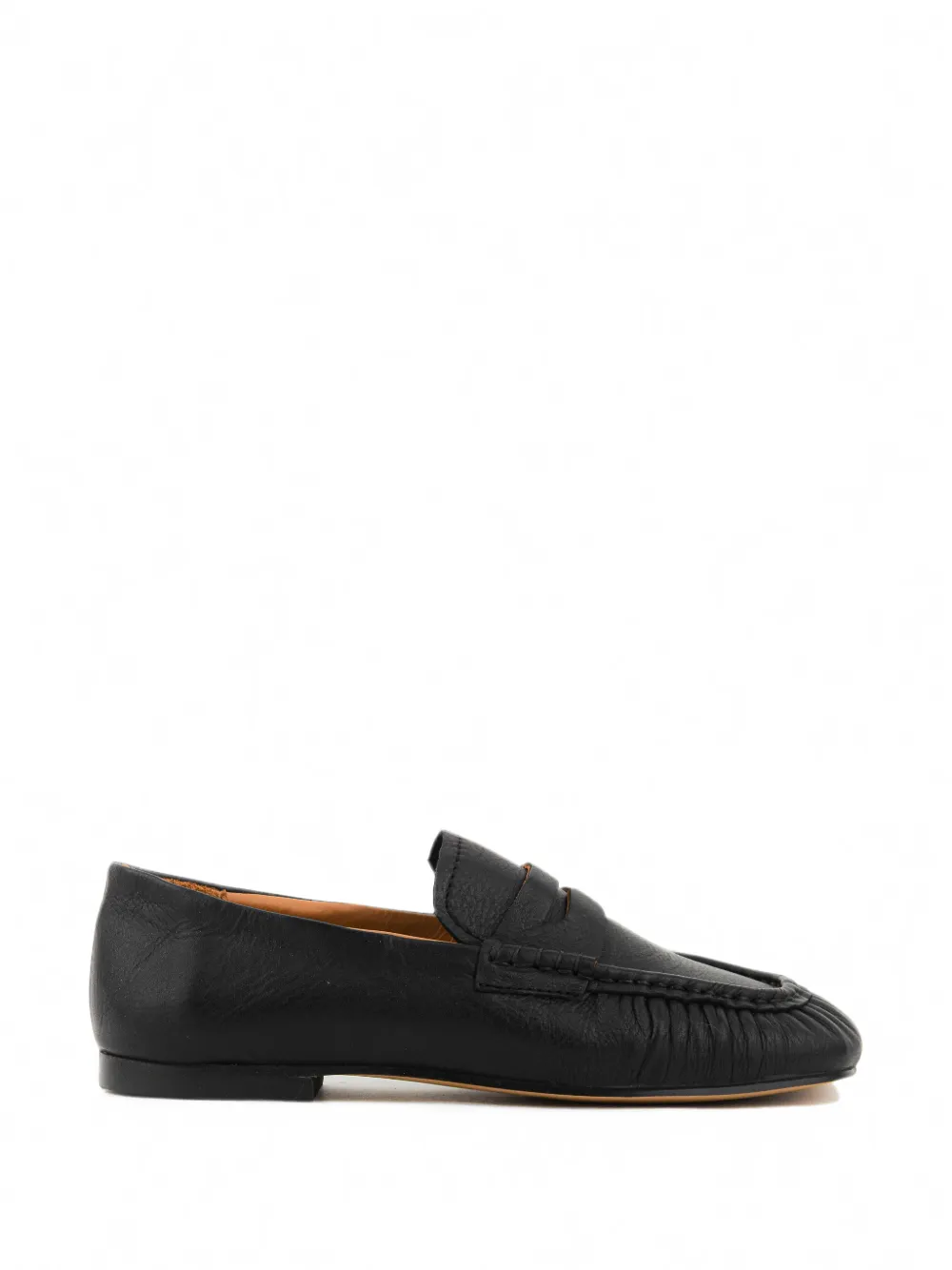 TORAL SHOES Mocassini penny in pelle - Nero