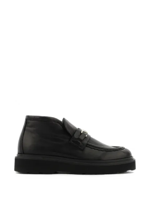 Nubikk Ella Monroe logo-plaque loafers