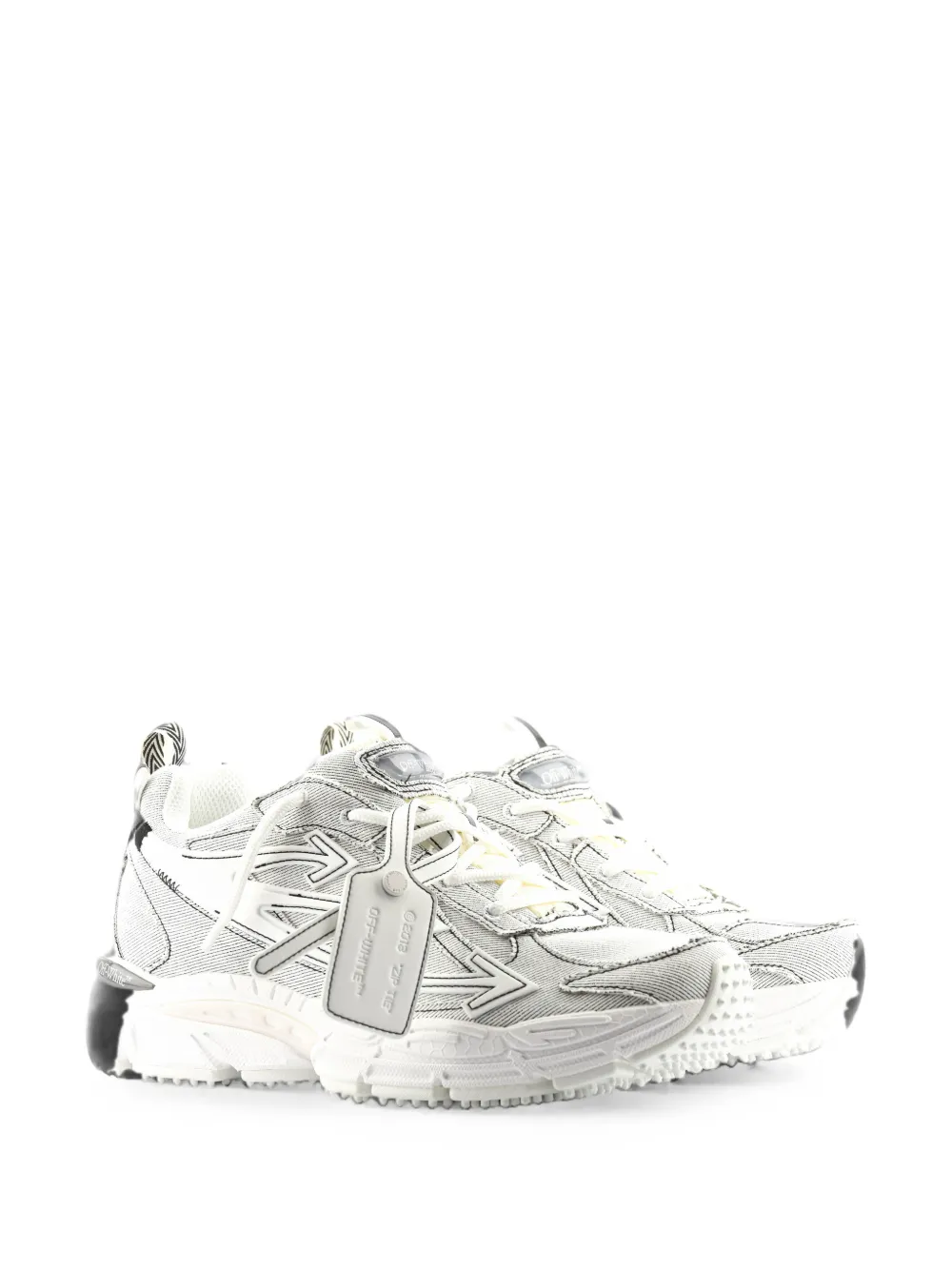 Off-White Be Right Back lace-up sneakers Wit