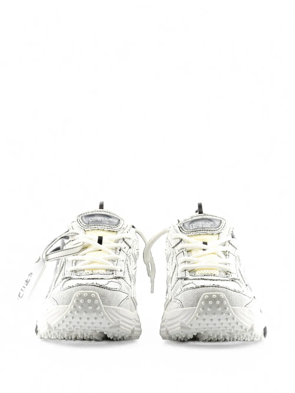 Off-White Be Right Back lace-up sneakers Wit