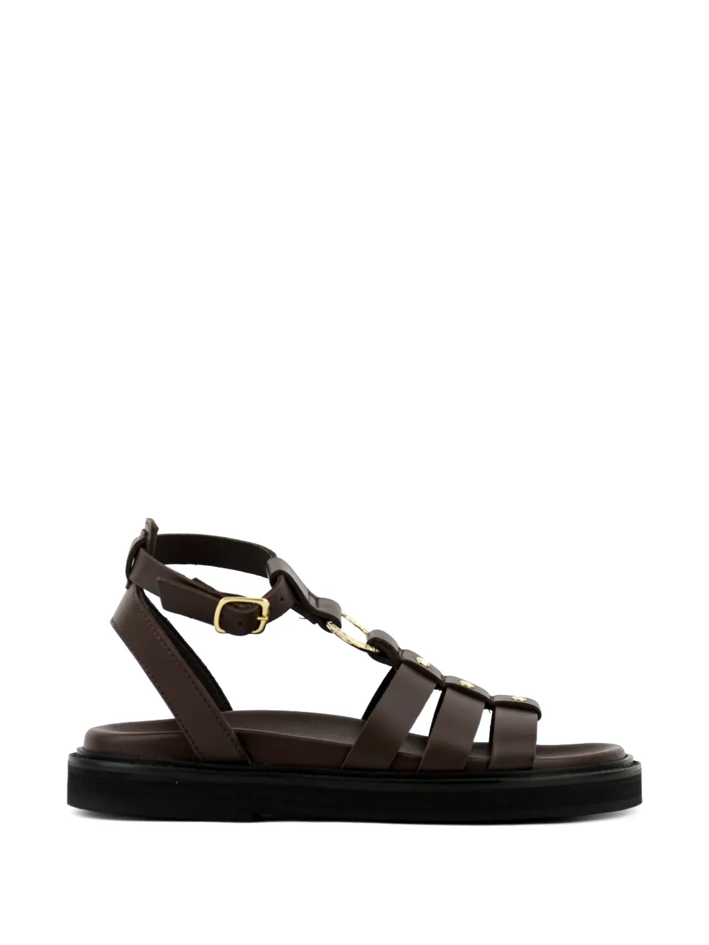 TORAL SHOES Naxos stud-embellished flat sandals