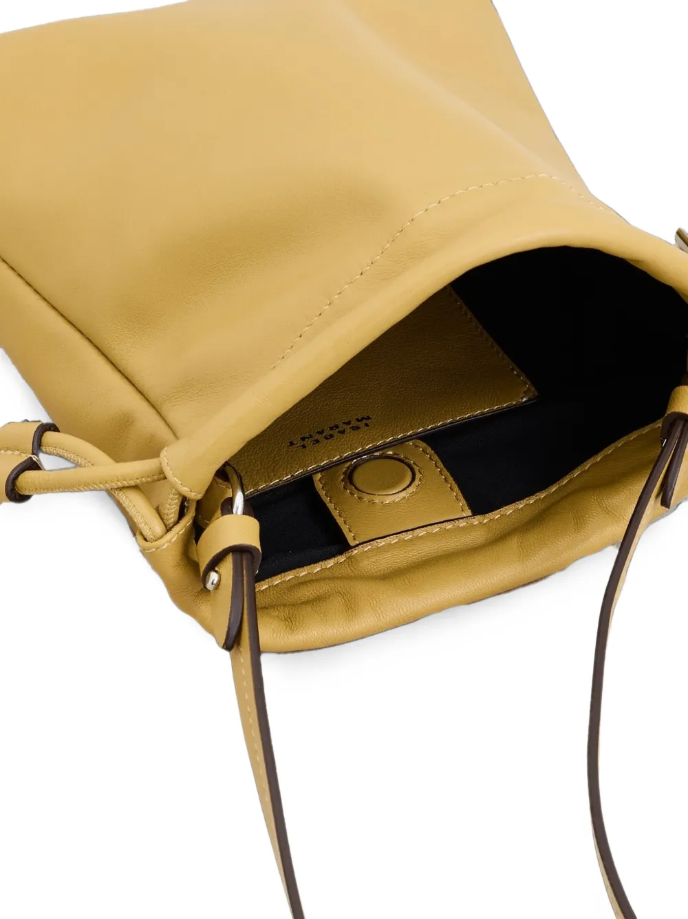 ISABEL MARANT mini Silven cross body bag Geel