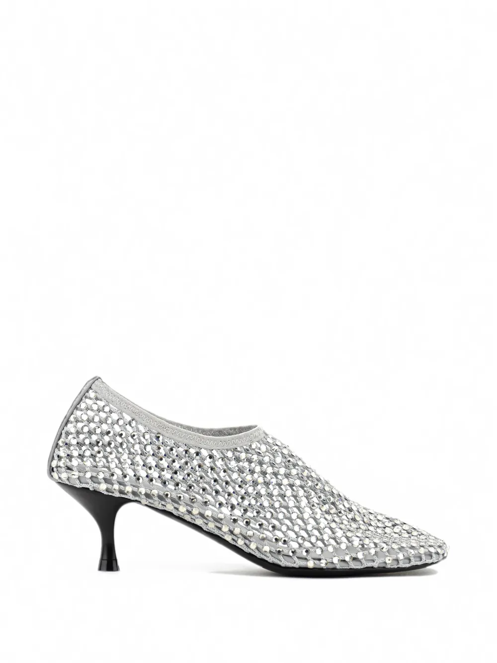 strategia shoes crystal-embellished mesh pumps
