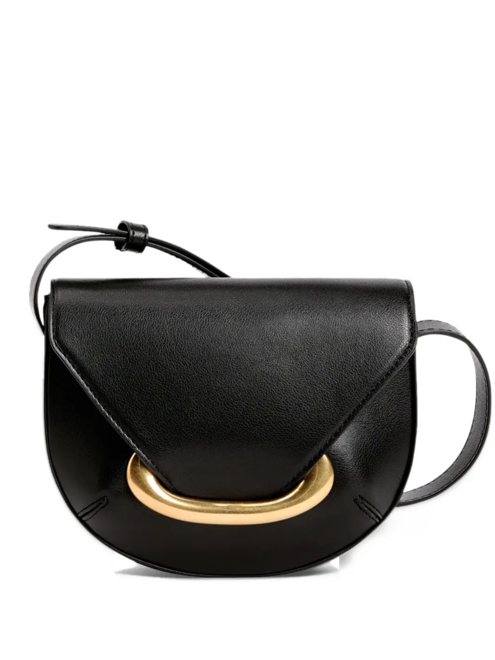 Wandler small Veneto leather cross-body mini bag - Nero