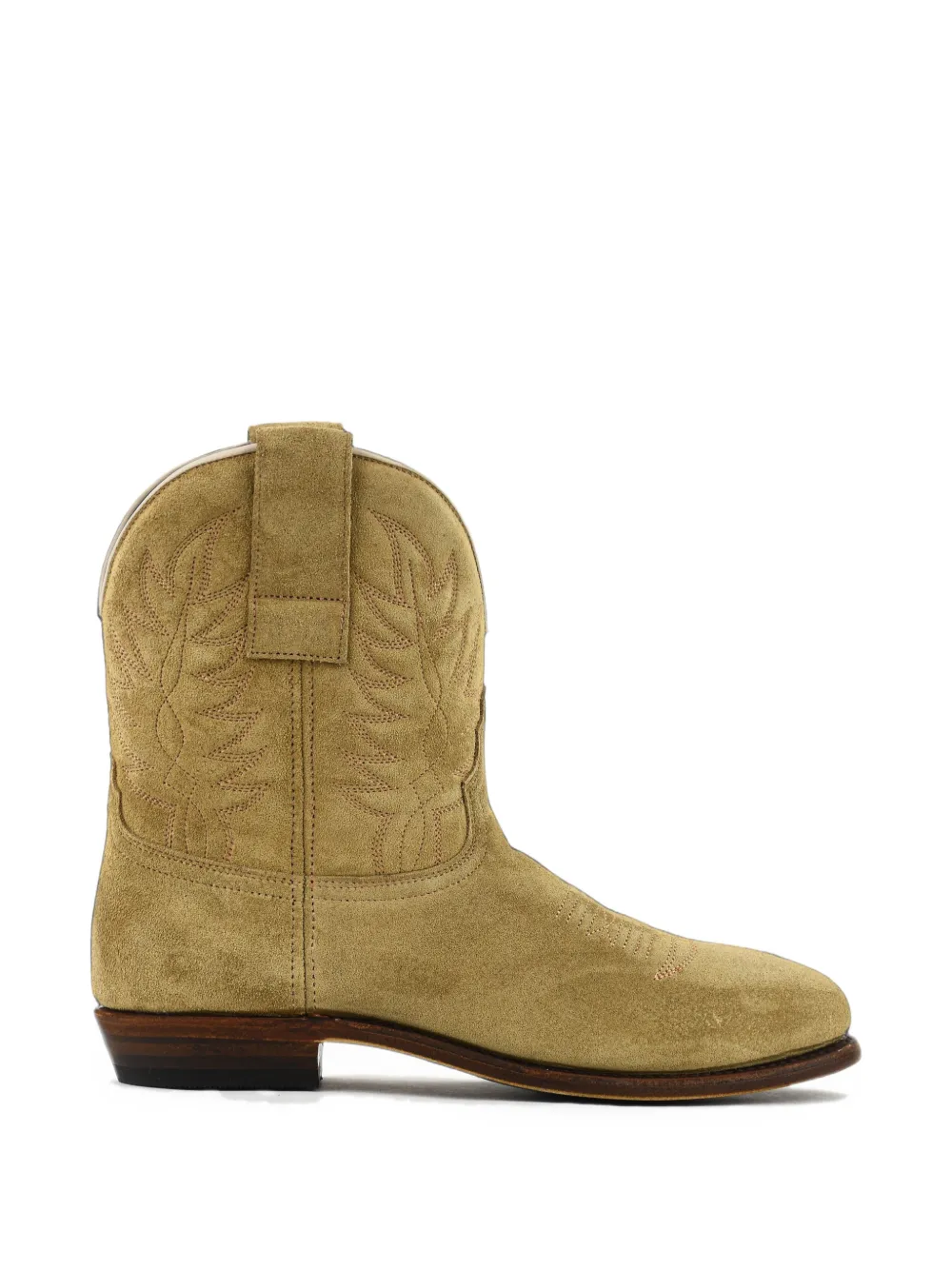 Paul Warmer Kansas leather cowboy boots