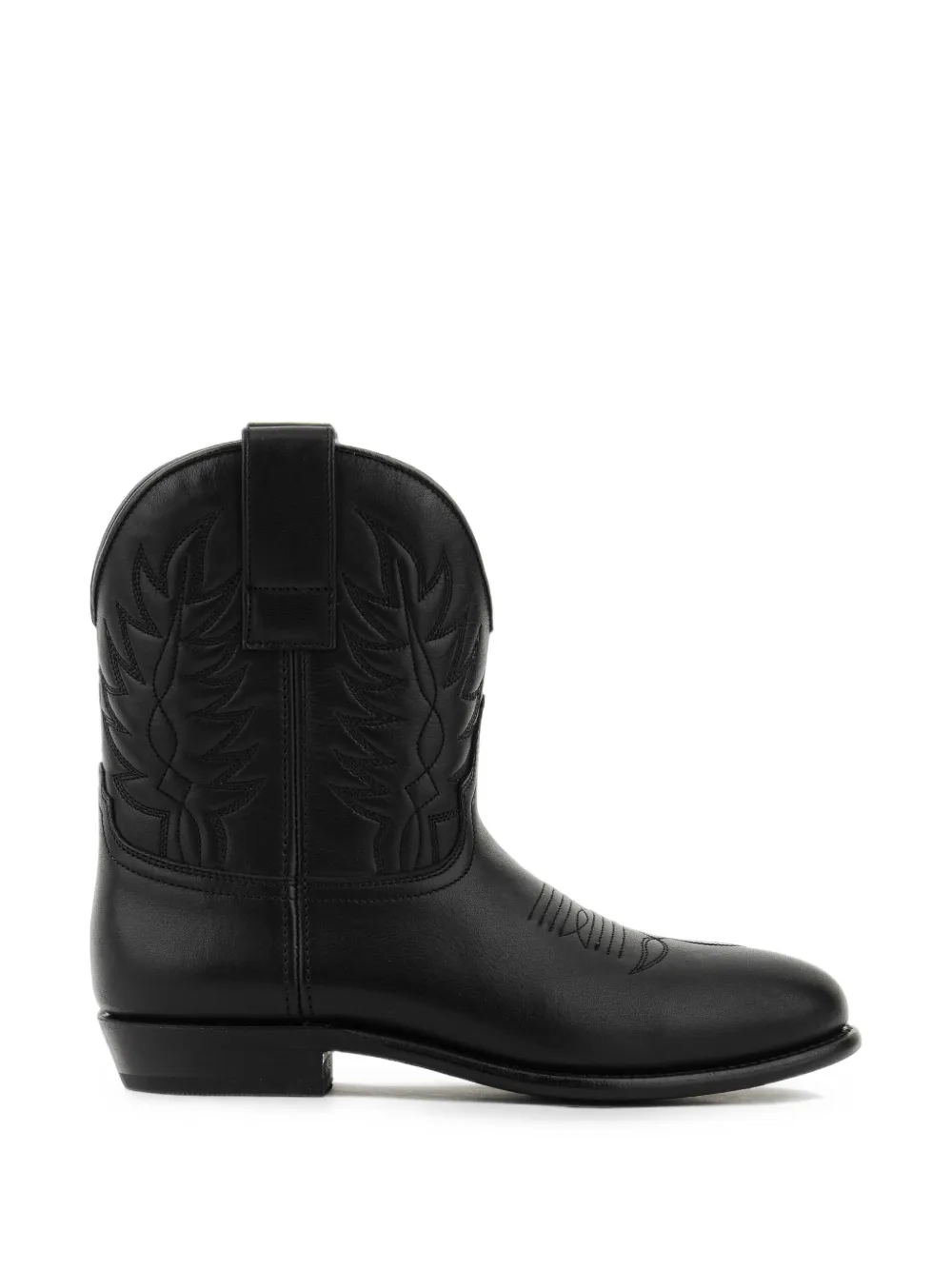 Paul Warmer Kansas leather cowboy boots