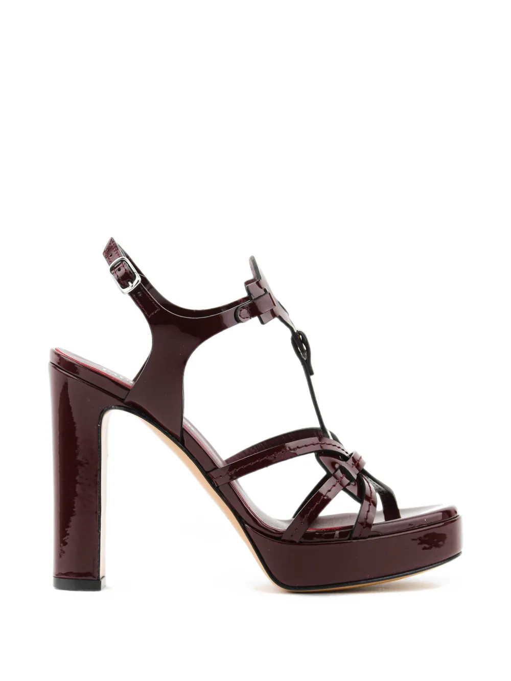 Paul Warmer Paris leather heeled sandals