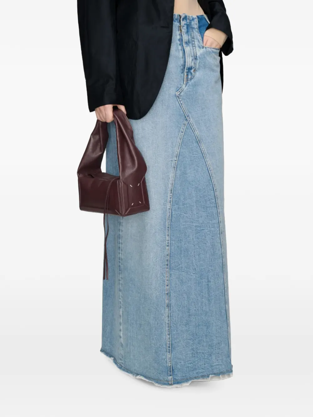 Maison Margiela Box bag East West medium Rood