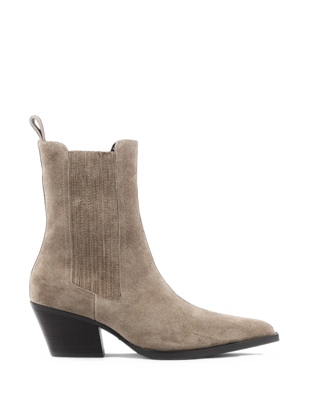 Lola Cruz bottines Solenne en daim - Tons neutres