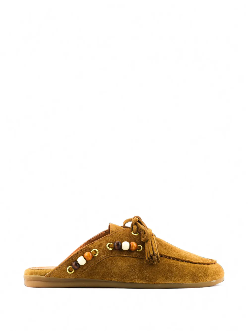 TORAL SHOES Killian beaded suede mules