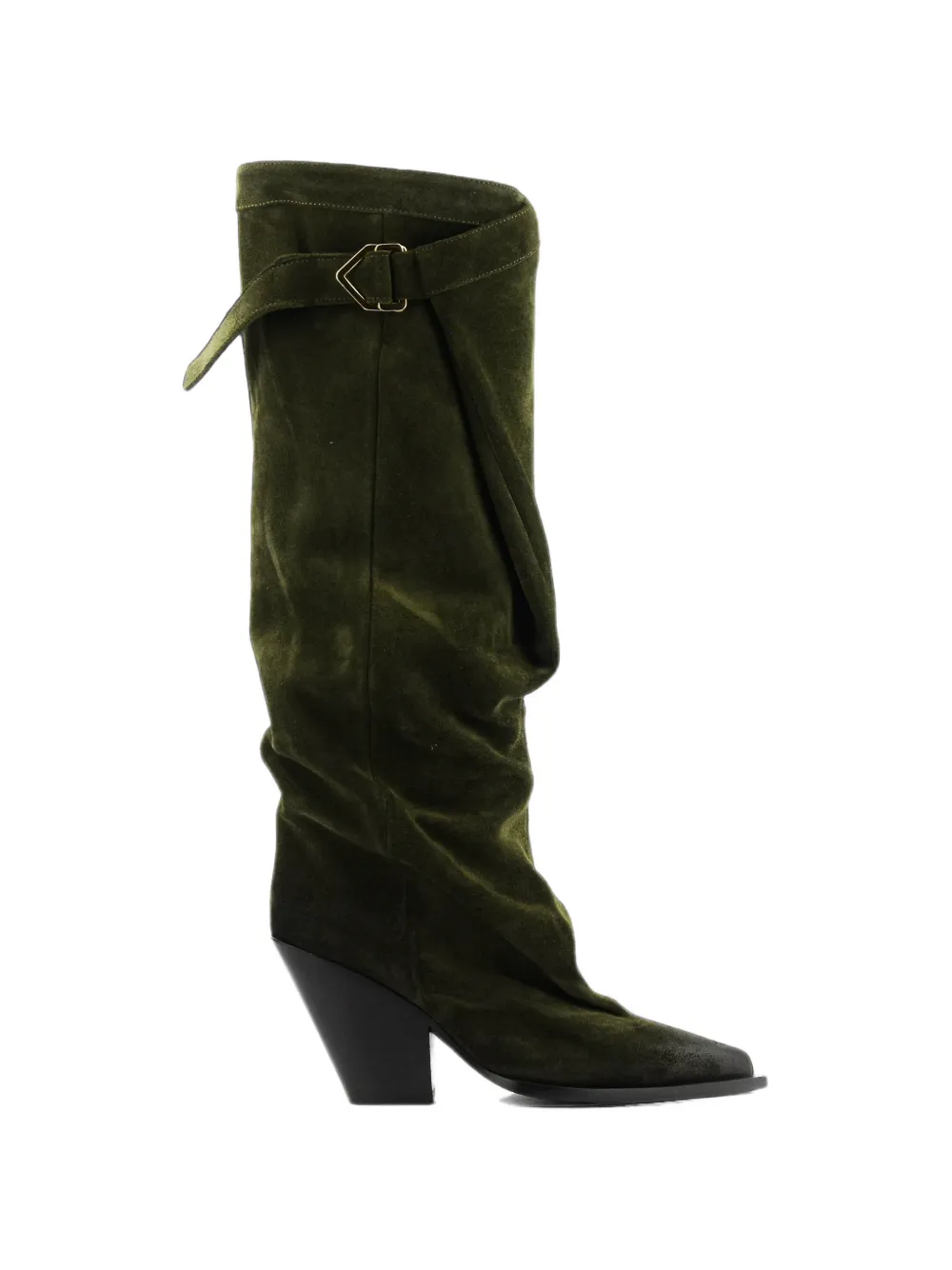 Elena Iachi Slouchy Dream suede boots
