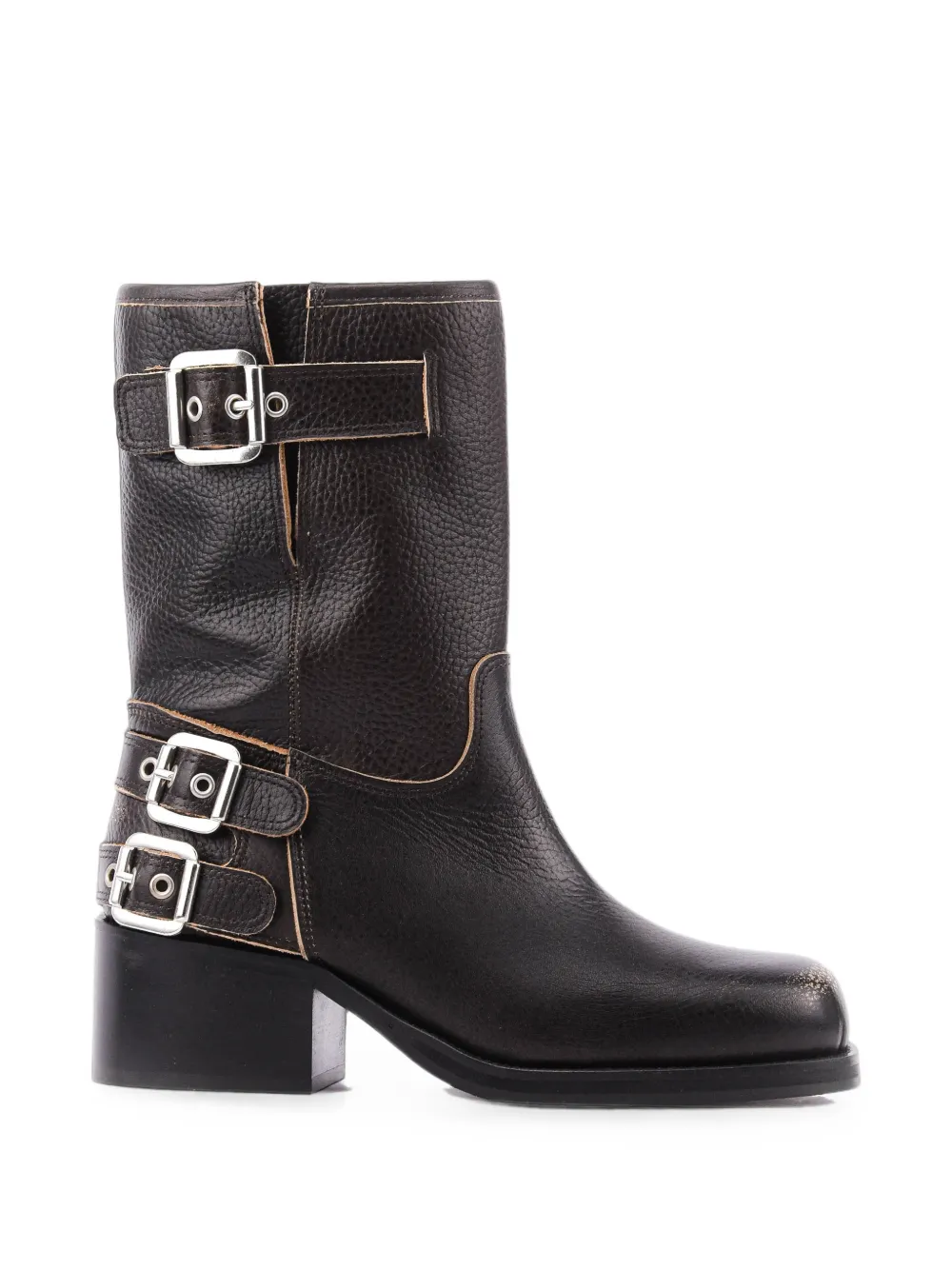 TORAL SHOES Riley buckle-detail boots