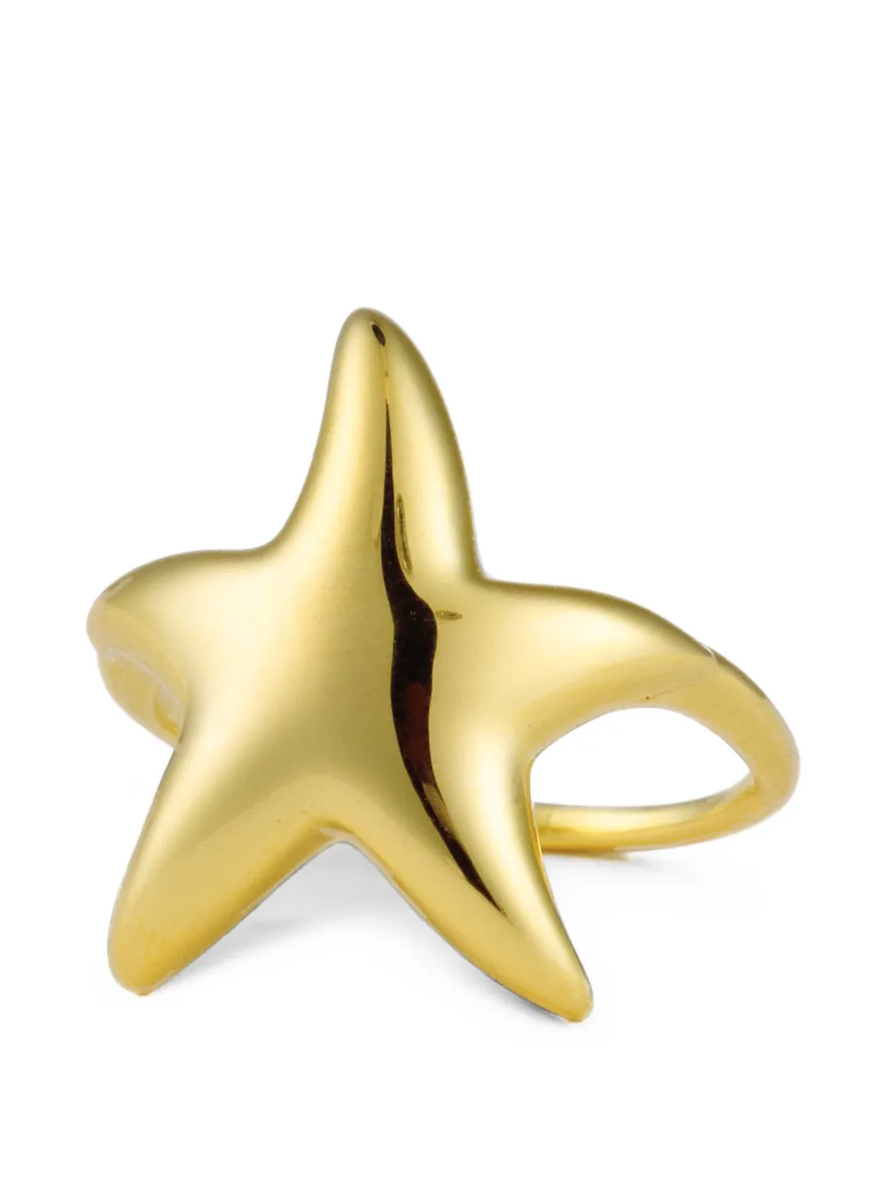 Eshvi sculpted starfish ring