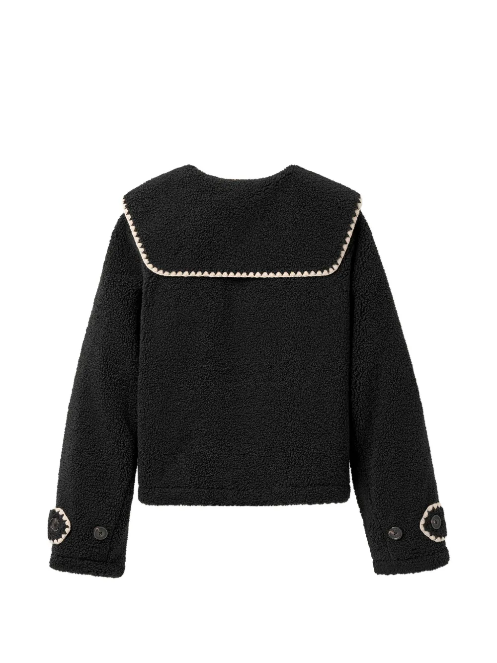 UGG Nikia jack met teddy-textuur Zwart