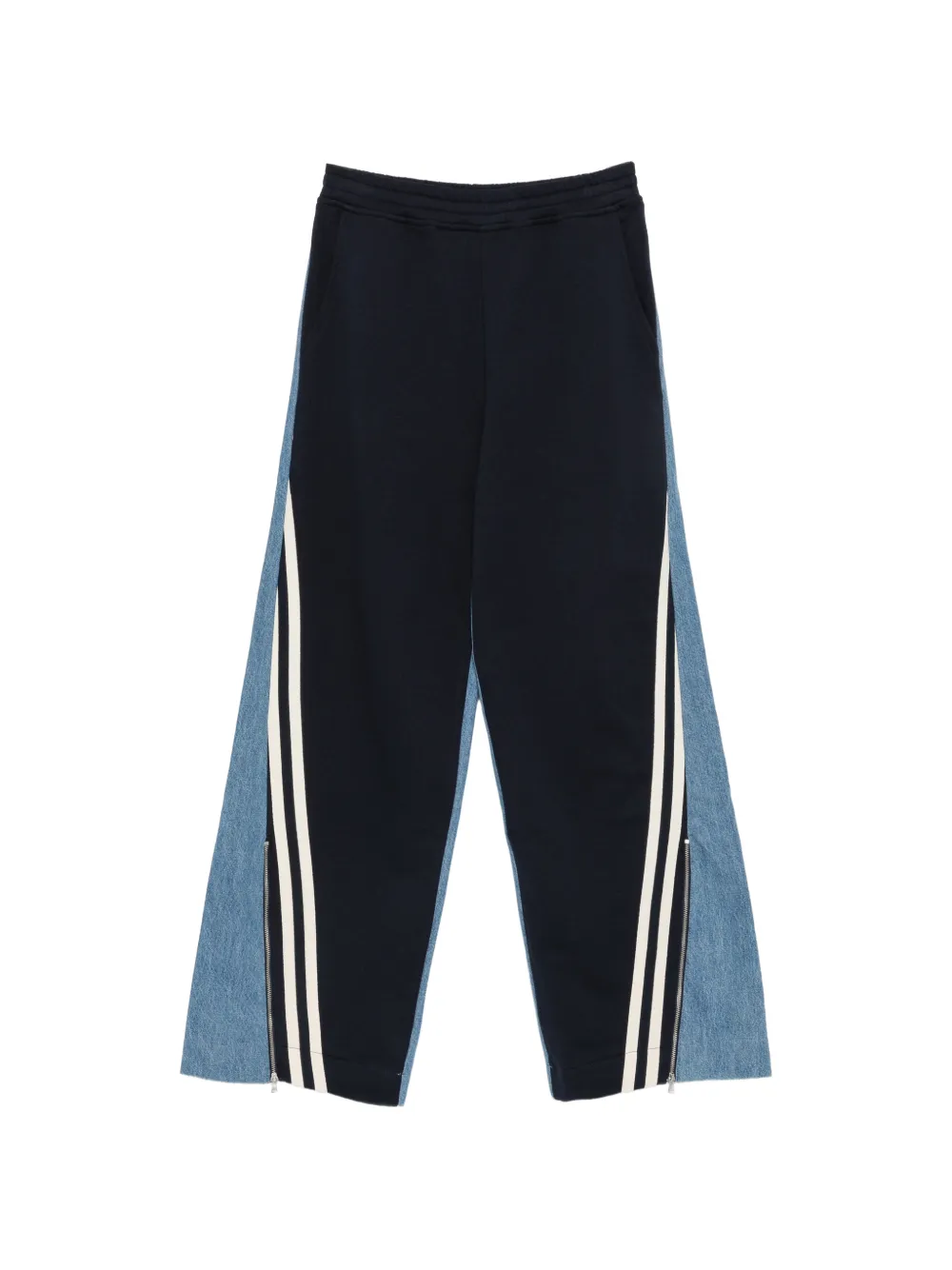 Circus Hotel pantalon à bandes contrastantes - Bleu Circus Hotel pantalon à bandes contrastantes - Bleu