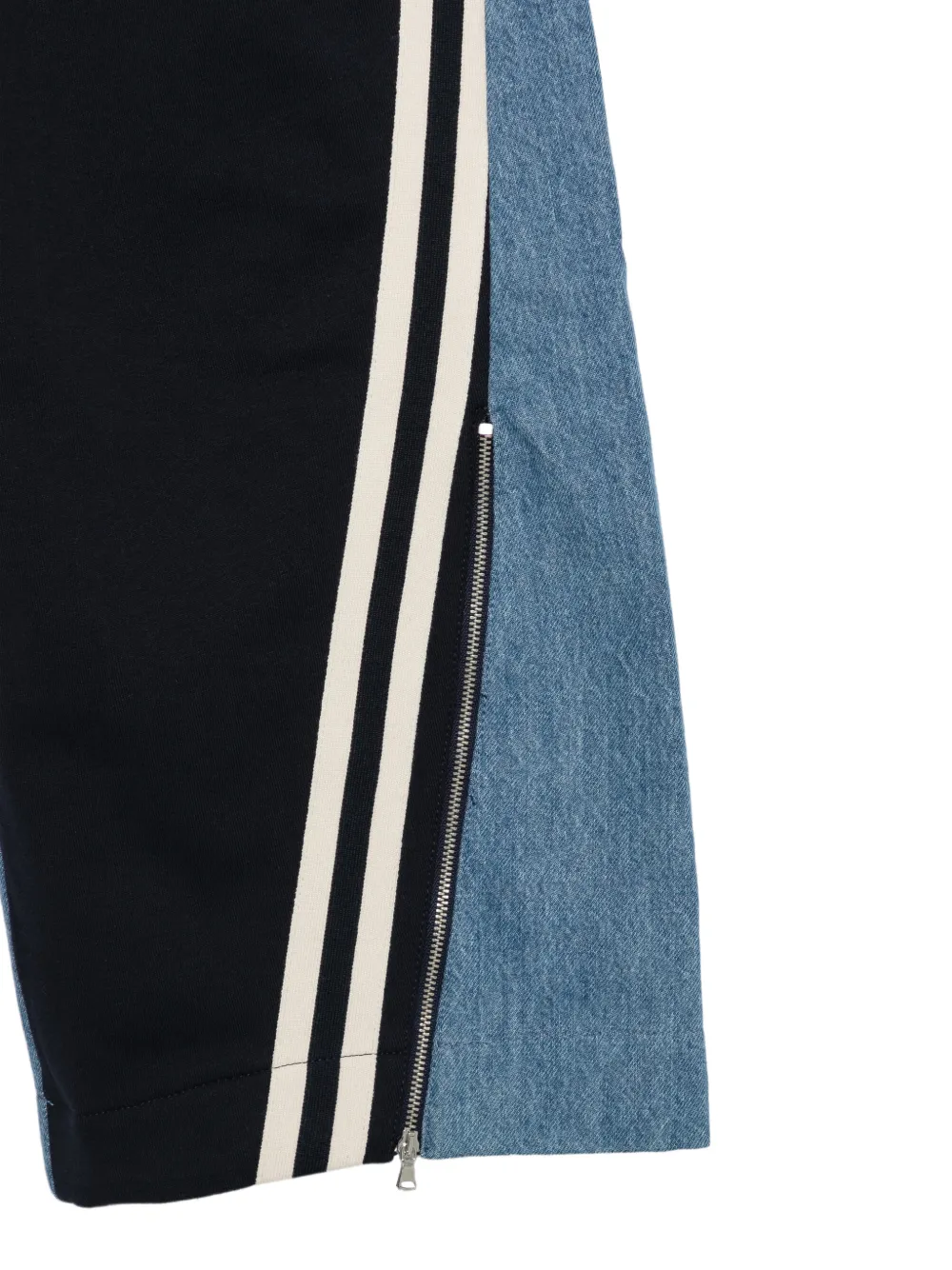 Circus Hotel Broek met zijstreep en vlakken Blauw