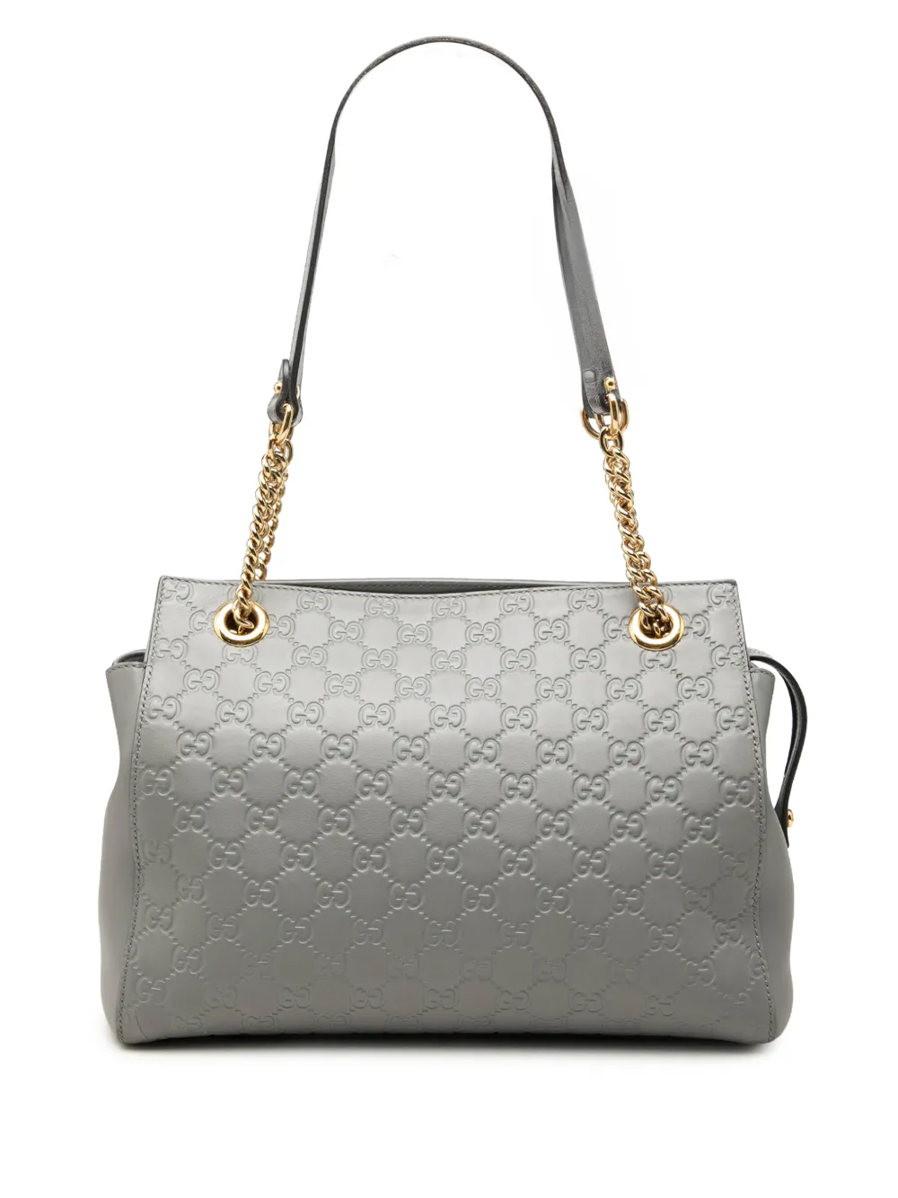 Gucci Pre-Owned 2000-2015 Medium Guccissima Soft shoulder bag - Grigio