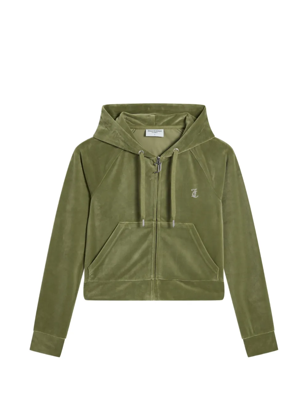 Juicy Couture Diamanté Hoodie - Grün