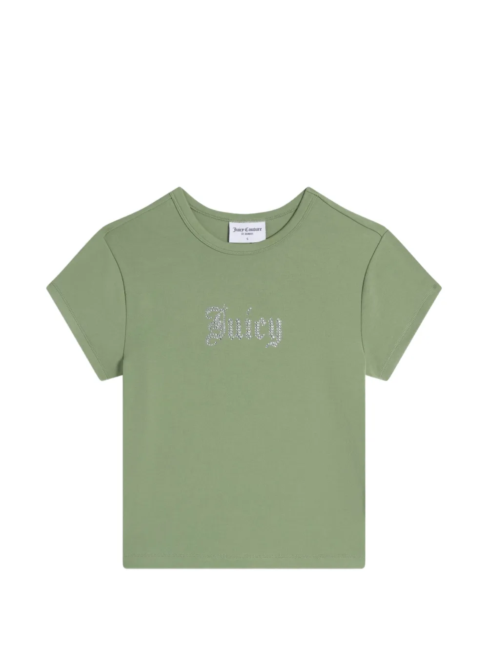 Juicy Couture t-shirt à logo - Vert