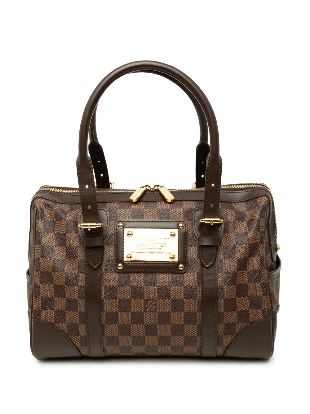 Louis Vuitton Pre-Owned 2011 Damier Ebene Berkeley handbag - Marrone