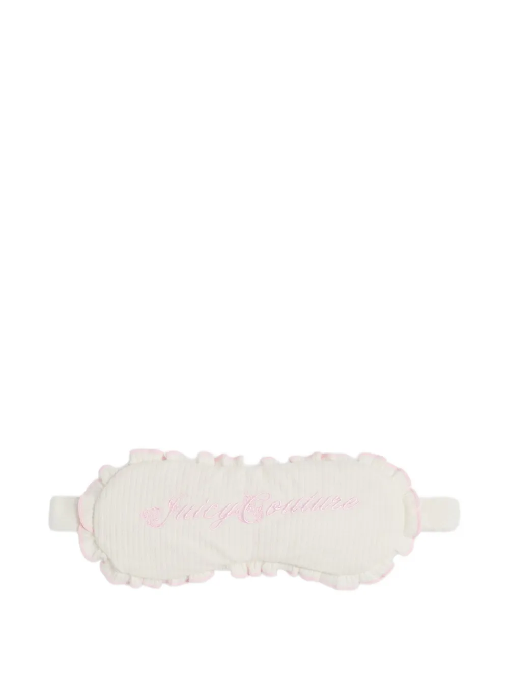 Juicy Couture Driedelige ribgebreide pyjama met golvende afwerking Beige