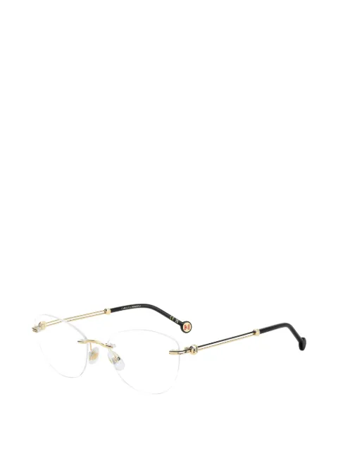 Carolina Herrera rimless cat-eye glasses