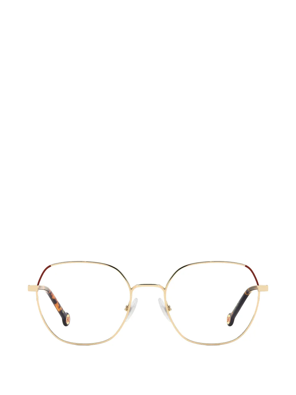 Carolina Herrera geometric-frame glasses - Oro