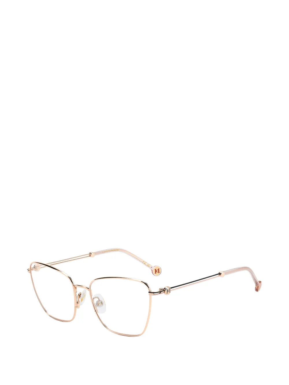 Carolina Herrera logo-plaque cat-eye glasses