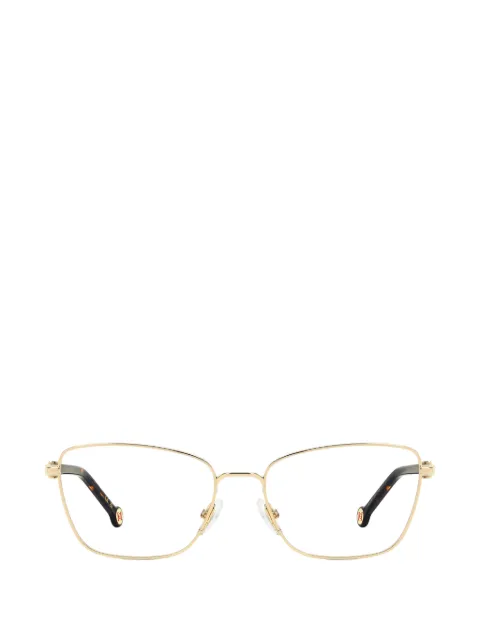 Carolina Herrera logo-plaque square-frame glasses
