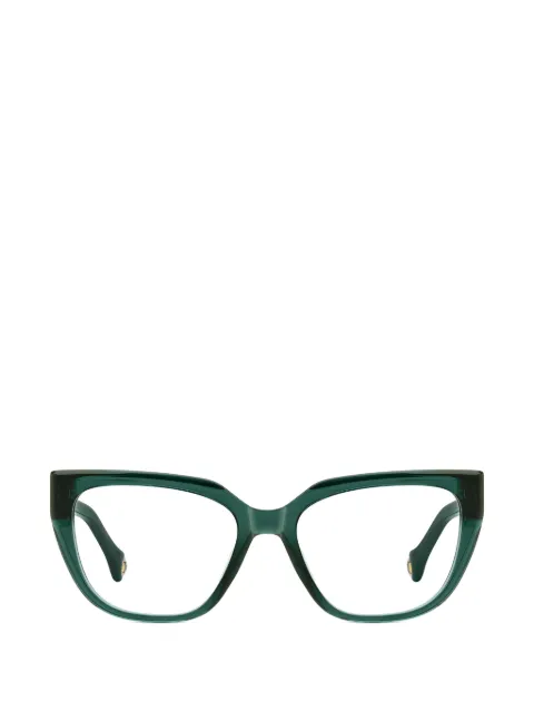 Carolina Herrera logo-plaque cat-eye glasses