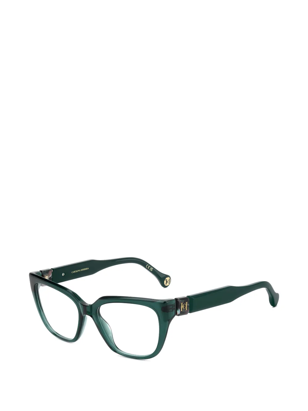 Carolina Herrera Zonnebril met cat-eye montuur Groen