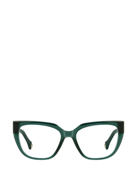 Carolina Herrera logo-plaque cat-eye glasses